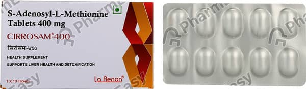 Cirrosam 400mg Strip Of 10 Tablets