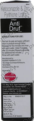 Anti Druf Bottle Of 60ml Lotion