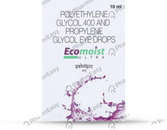ECOMOIST ULTRA BOTTLE OF 10ML EYE DROPS