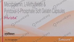 MVISTA STRIP OF 10 SOFTGEL CAPSULES