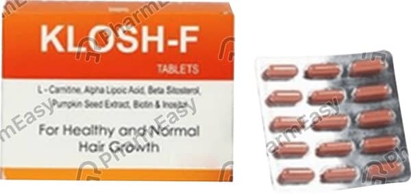Klosh F Strip Of 15 Tablets
