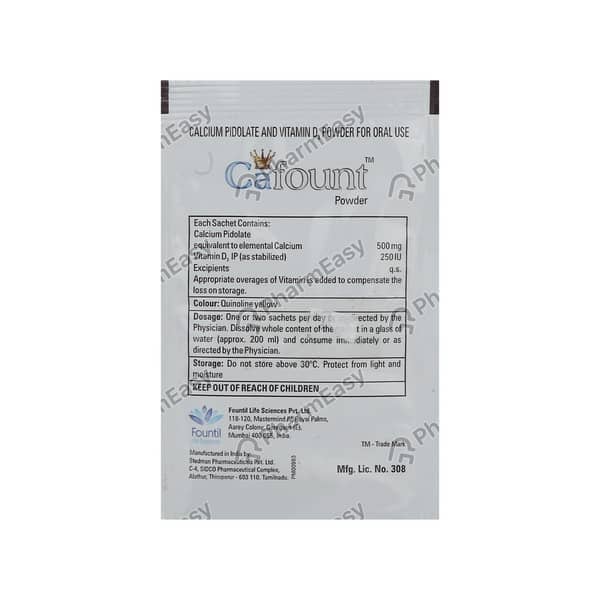 Cafount Sachet 7.25Gm