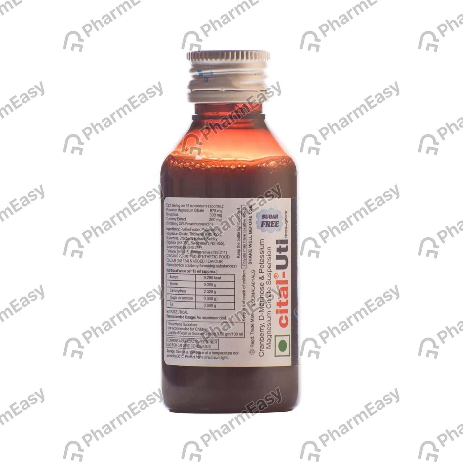 Buy Cital Uti Bottle Of 100ml Suspension Online at Flat 15 OFF PharmEasy