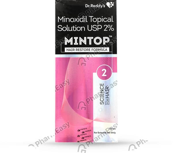 Mintop 2% Bottle Of 120Ml Solution