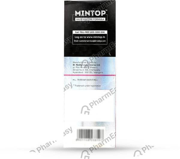 Mintop 2% Bottle Of 120Ml Solution