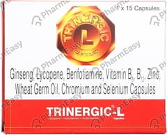 TRINERGIC L STRIP OF 15 CAPSULES