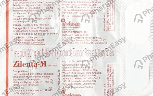 Zilenta M Strip Of 10 Tablets