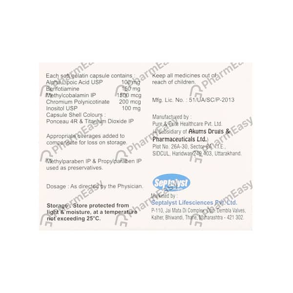 Benfolyst Strip Of 10 Capsules