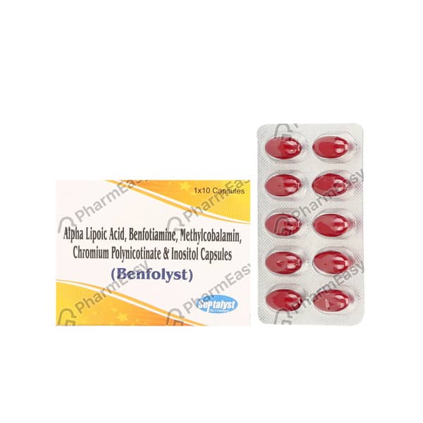 Benfolyst Strip Of 10 Capsules