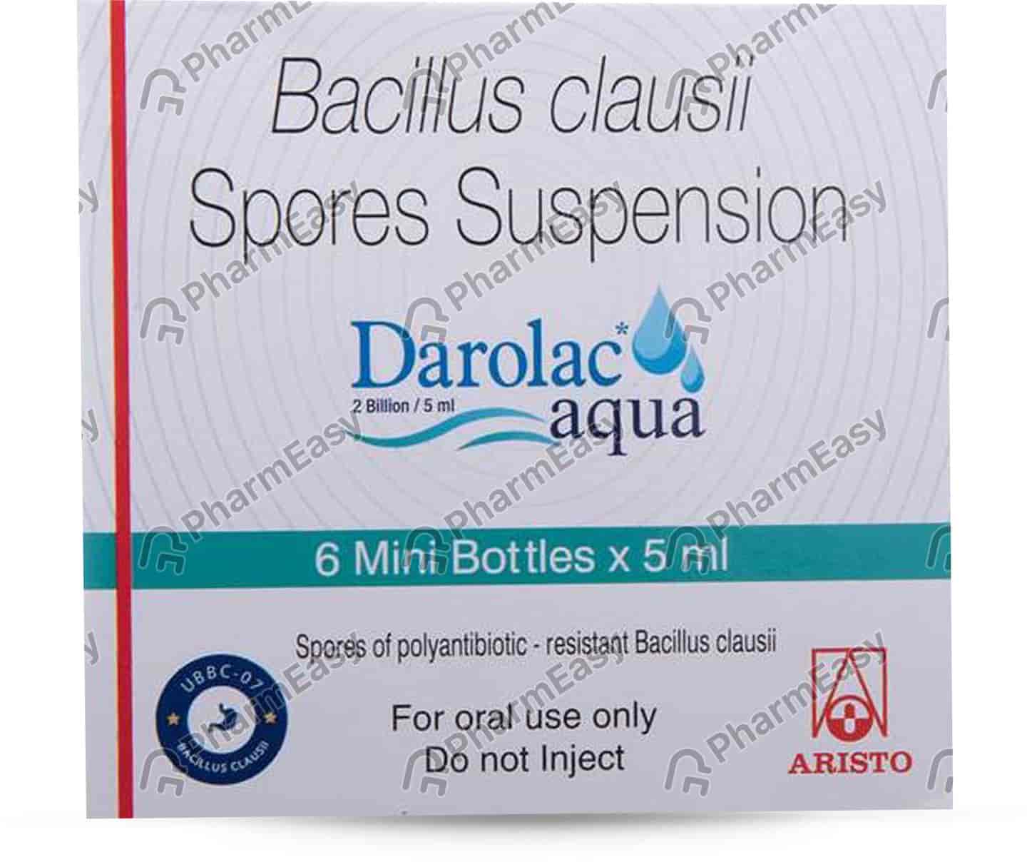Darolac Aqua Mini Bottle Of 5ml Suspension