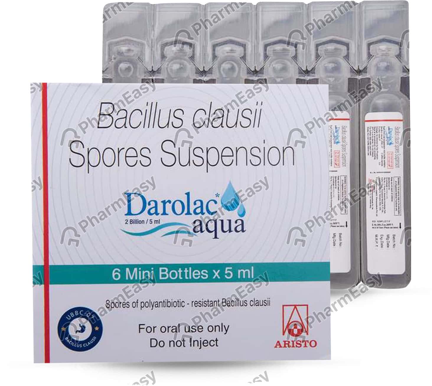 Darolac 2 BILLION/5ML Suspension (5) Uses, Side Effects, Price