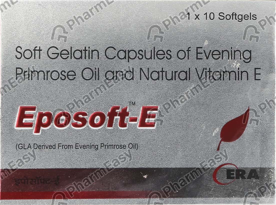 Eposoft E Strip Of 10 Capsules