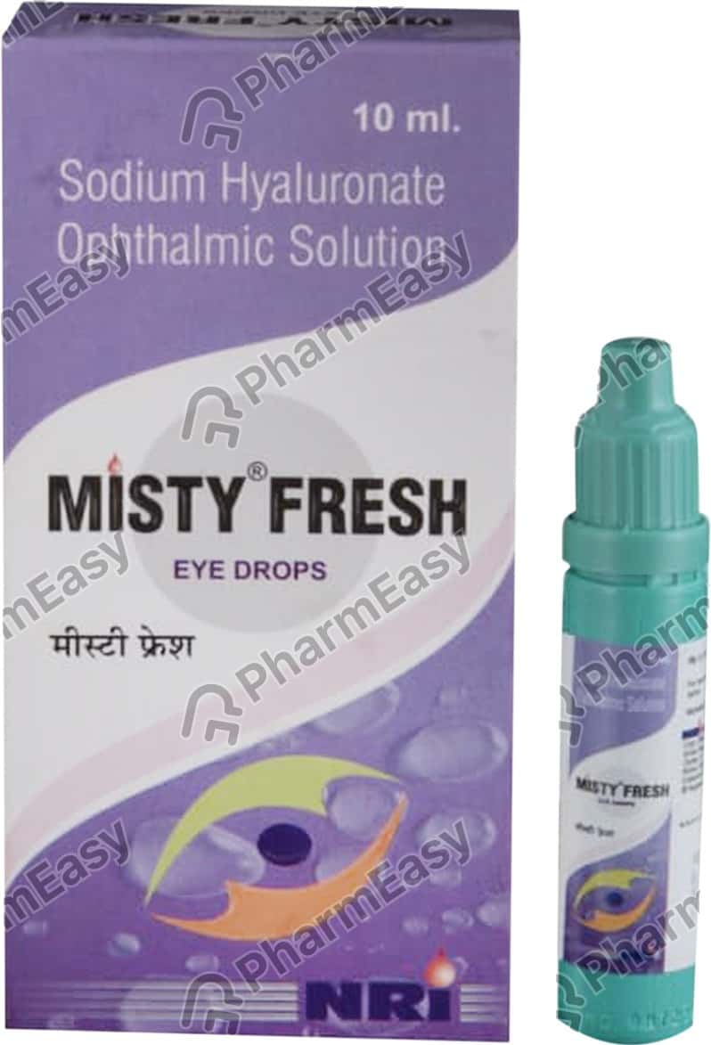 Misty Fresh 0.1 W/V Eye Drop (10) Uses, Side Effects, Price & Dosage PharmEasy
