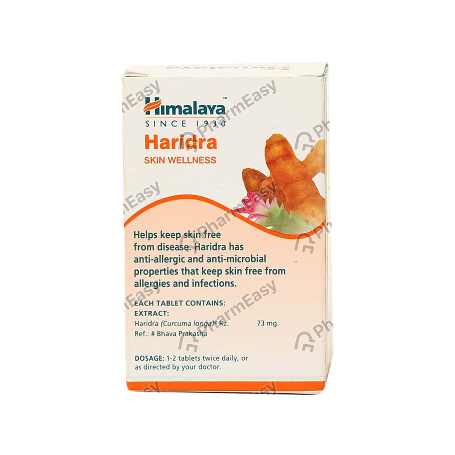 Buy Himalaya Haridra Tab 60'S Online & Get Upto 60% OFF at PharmEasy