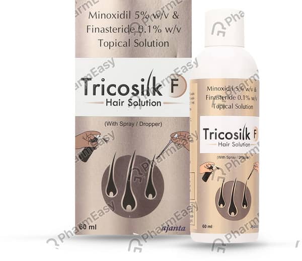 Tricosilk F Bottle Of 60Ml Hair Solution