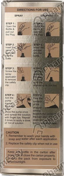 Tricosilk F Bottle Of 60Ml Hair Solution