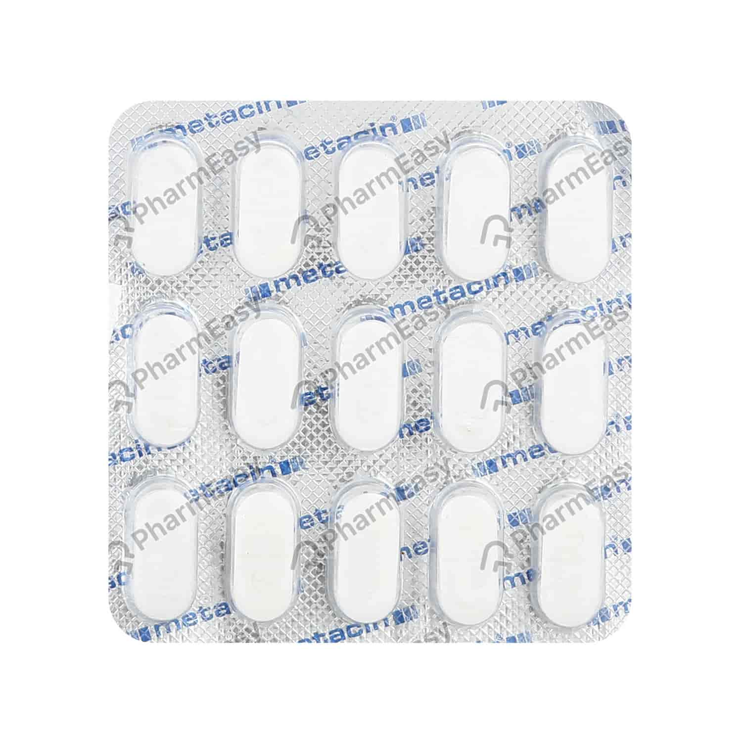 Metacin 500mg Tab 15'S - Uses, Side Effects, Dosage, Composition ...