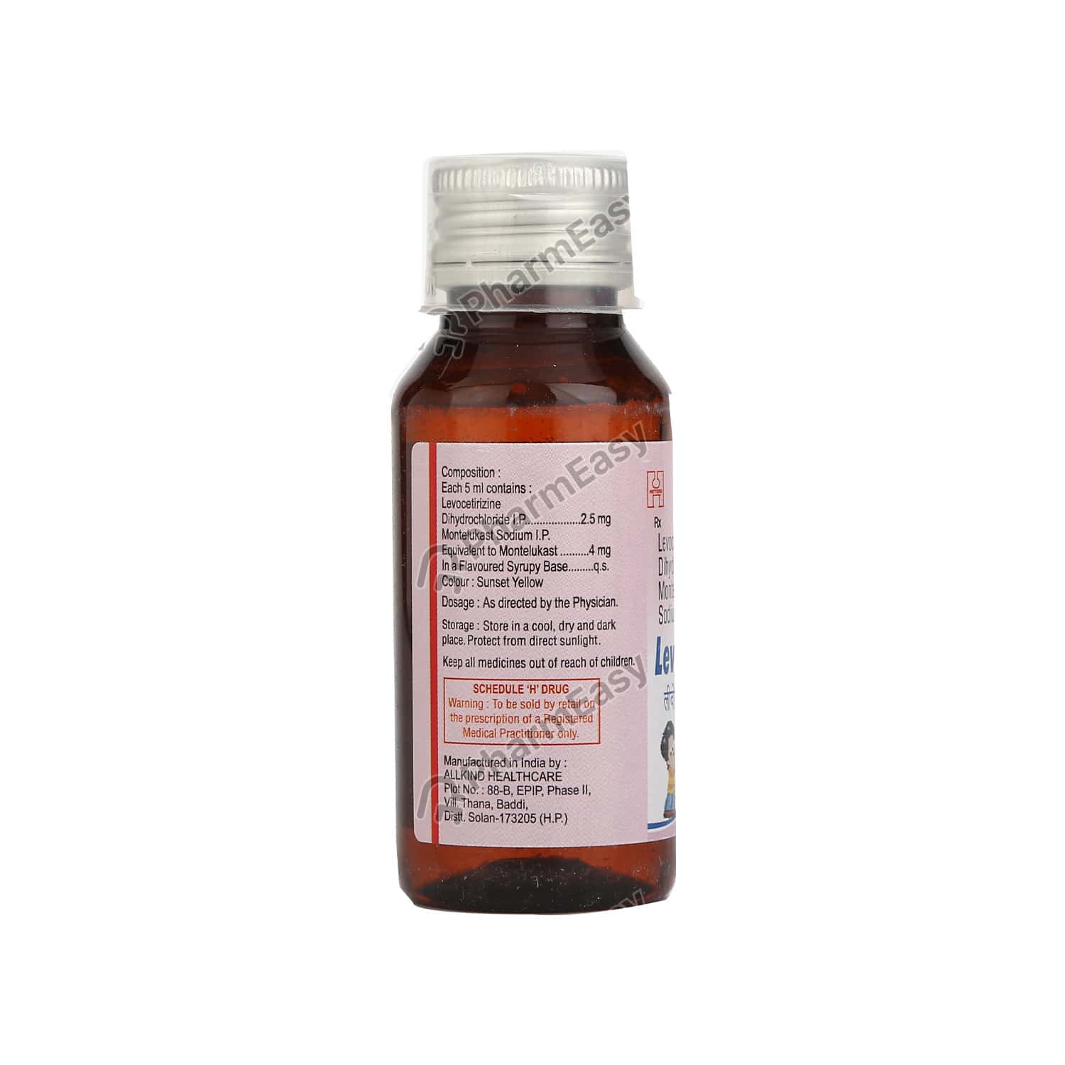 Levocet M Syp 60ml Uses, Side Effects, Dosage, Composition & Price