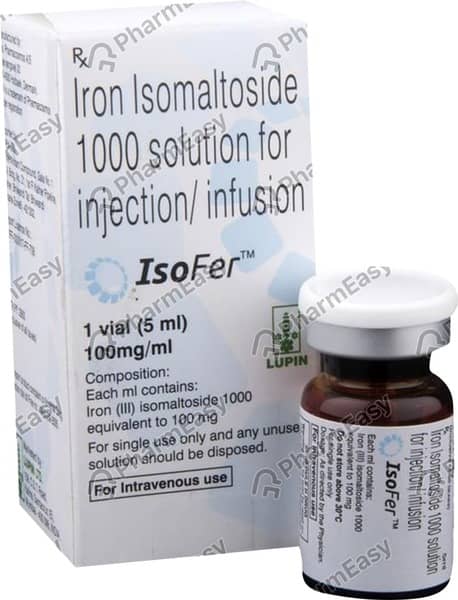 Isofer Vial Of 5ml Solution For Injection/Infusion