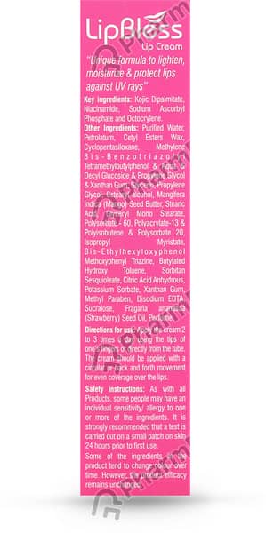 Lipbless Lip Cream | Strawberry Flavour