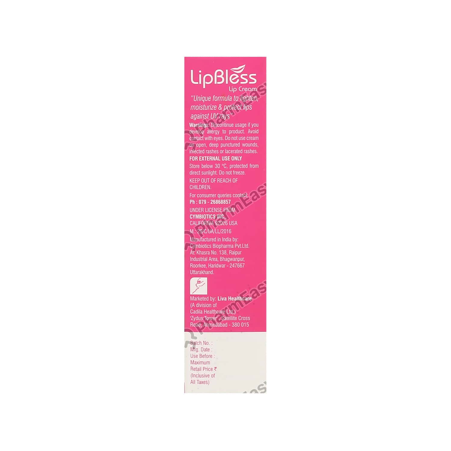 Buy Lipbless Cream (10) Online at Flat 18 OFF* PharmEasy