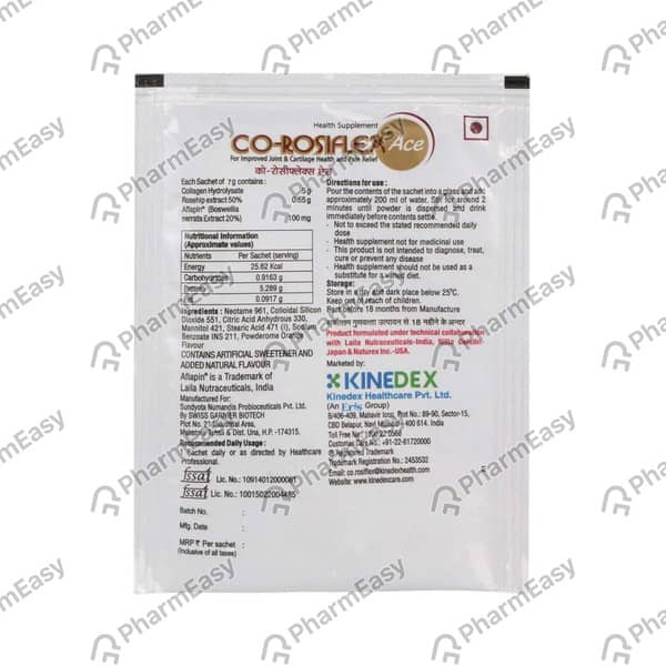 Co Rosiflex Ace Sachet Of 10Gm Powder