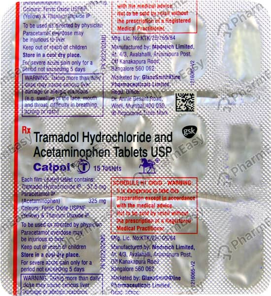 Calpol T Strip Of 15 Tablets