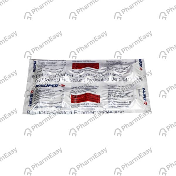 Raciper Plus Strip Of 10 Capsules
