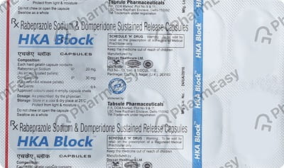 Hka Block Strip Of 10 Capsules