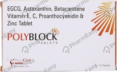 POLYBLOCK STRIP OF 10 TABLETS