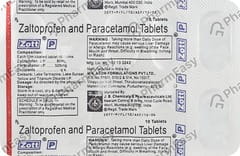 ZOTT P STRIP OF 10 TABLETS
