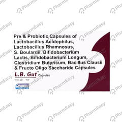 L B GUT STRIP OF 10 CAPSULES