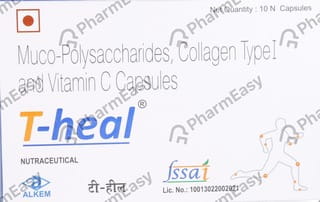 T Heal Strip Of 10 Capsules
