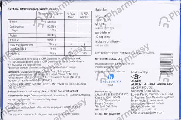 T Heal Strip Of 10 Capsules