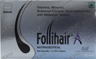 Follihair A Strip Of 10 Tablets