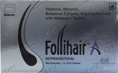 Follihair A Strip Of 10 Tablets
