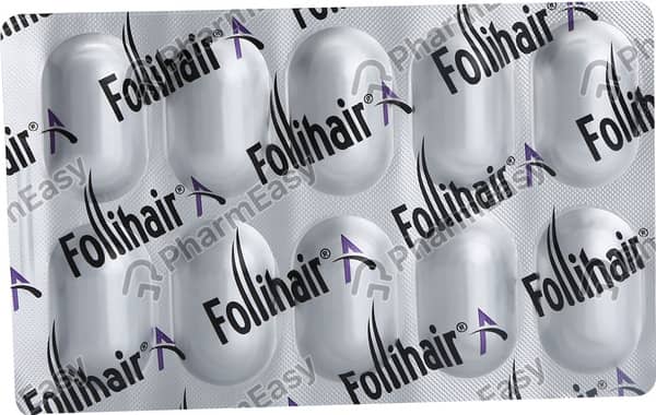 Follihair A Strip Of 10 Tablets
