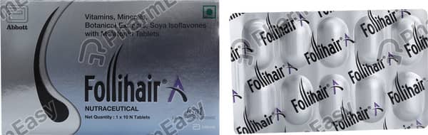 Follihair A Strip Of 10 Tablets