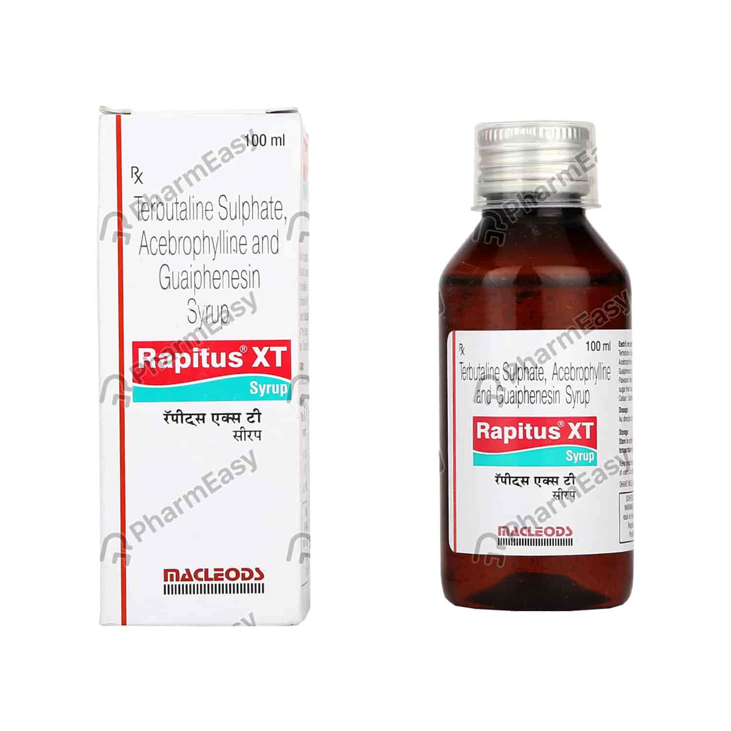 Buy Rapitus Xt Syrup 100ml Online at flat 15 off PharmEasy