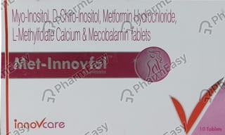 Met Innovfol Strip Of 10 Tablets