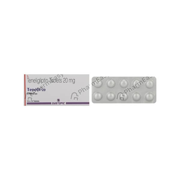 Tenefit 20 Strip Of 10 Tablets