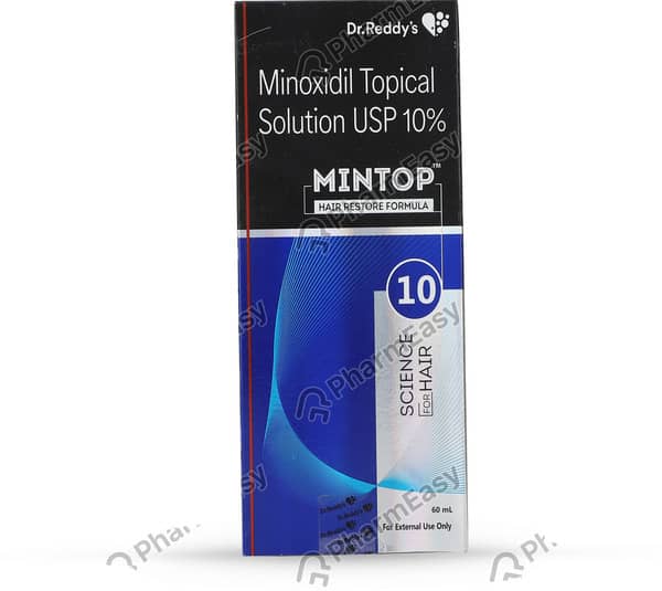 Mintop 10% Bottle Of 60ml Solution