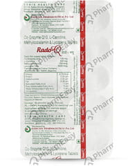 RADO Q STRIP OF 10 TABLETS