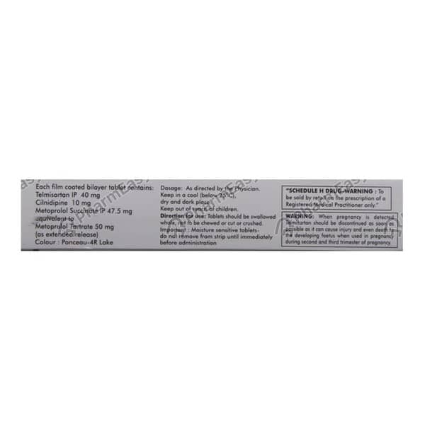 Arbitel Trio 50Mg Strip Of 10 Tablets