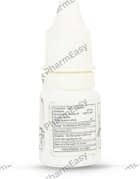 Alcarex Bottle Of 5ml Eye Drops