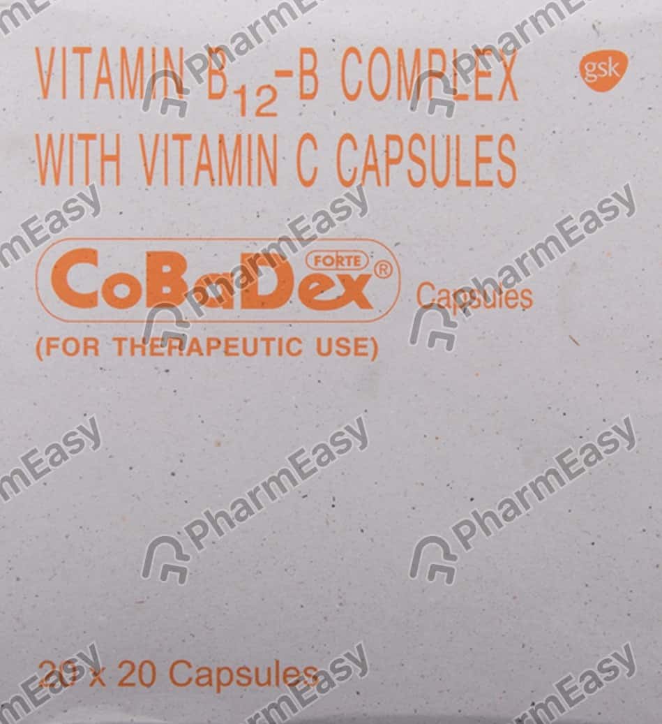 Buy Cobadex Forte Strip Of 20 Capsules Online at Flat 15% OFF | PharmEasy