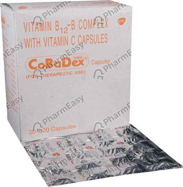 Cobadex Forte Strip Of 20 Capsules