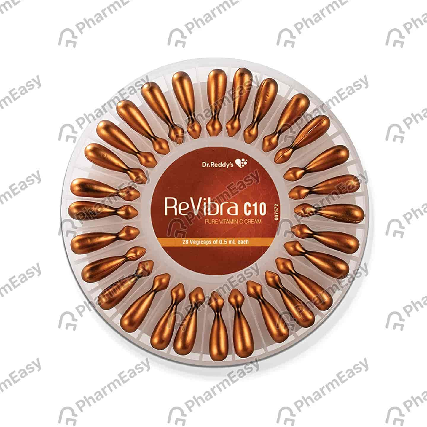 Revibra C10 Pure & Bioactive Vitamin C Cream Reduces Melanin Production Controls Photoaging 28 No's