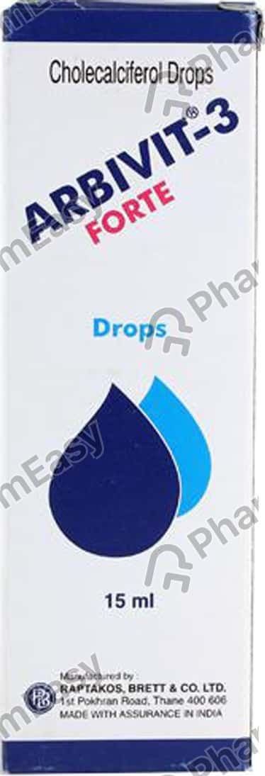 Arbivit 3 Forte Bottle Of 15ml Oral Drops