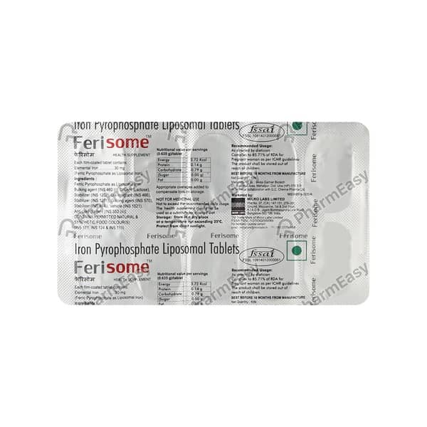 Ferisome Strip Of 10 Tablets